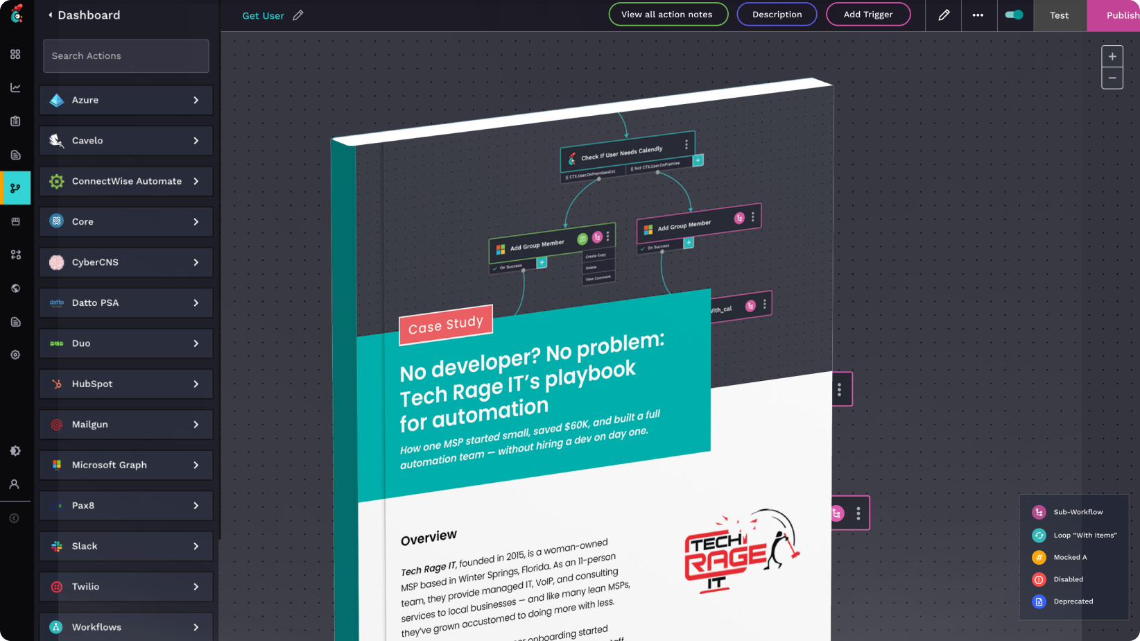 No Developer? No Problem: Tech Rage IT’s Playbook for Automation